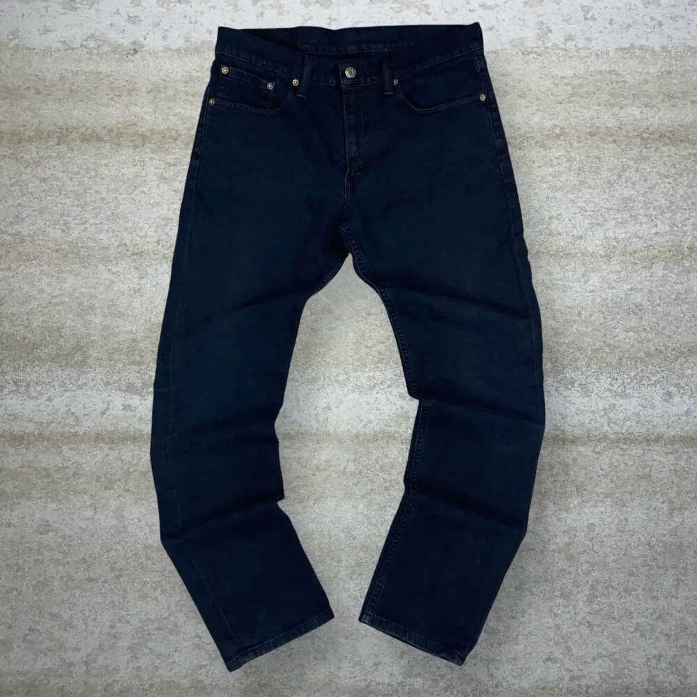 Vintage Y2K Levis Jeans 511 32x30 Slim Fit Smoke Black Wash Denim